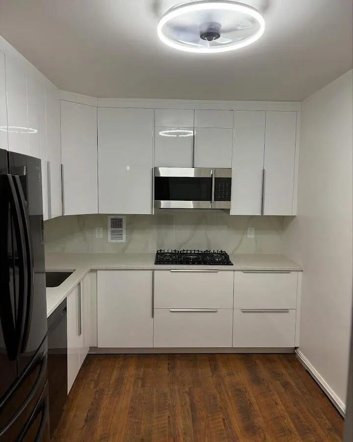 Renovated kitchen with quartz countertops in Normandy Park